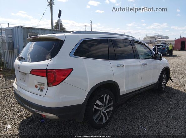 5FNYF6H97JB043793 2018 HONDA PILOT White Հետևի աջ