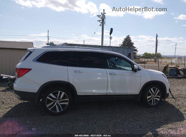 5FNYF6H97JB043793 2018 HONDA PILOT White Սարքավորումների վահանակի տեսք