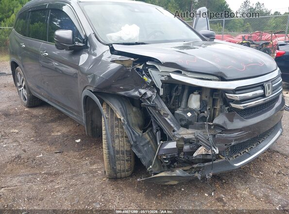 5FNYF6H97JB044524 2018 HONDA PILOT Серый 