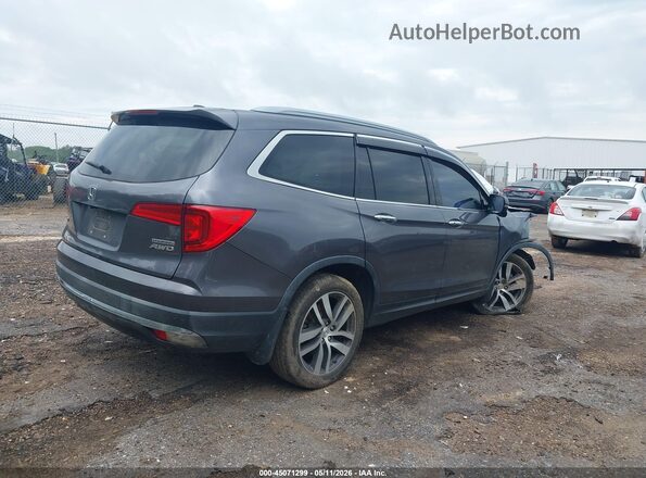 5FNYF6H97JB044524 2018 HONDA PILOT Серый 