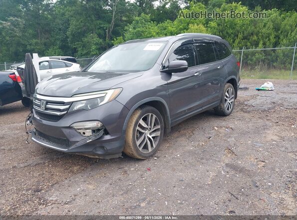 5FNYF6H97JB044524 2018 HONDA PILOT Серый 