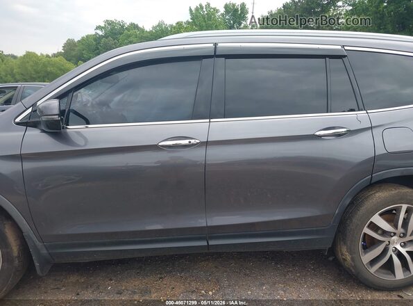5FNYF6H97JB044524 2018 HONDA PILOT Серый 
