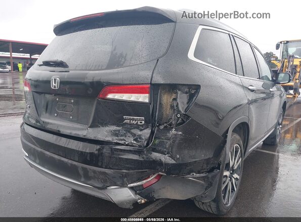 5FNYF6H97KB064693 2019 HONDA PILOT Black წინა ხედი
