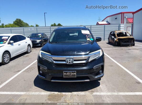 5FNYF6H97KB064693 2019 HONDA PILOT Black ხელსაწყოთა პანელის ხედი