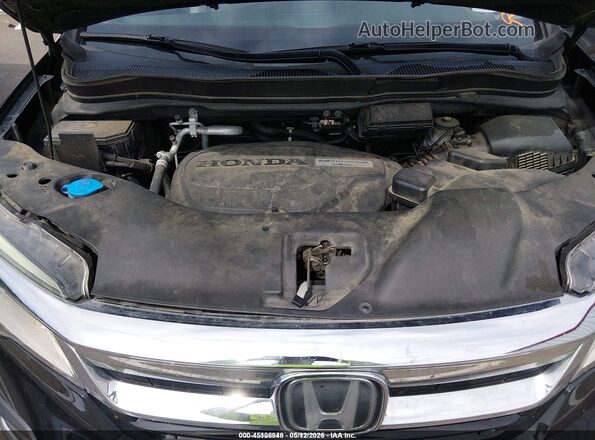 5FNYF6H97KB064693 2019 HONDA PILOT Black უკანა ხედი