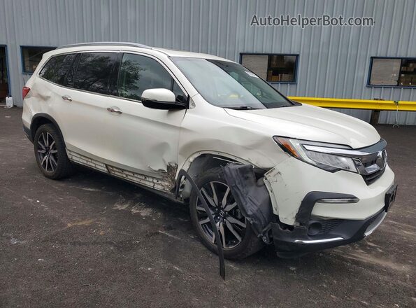 5FNYF6H98KB080580 2019 HONDA PILOT White 