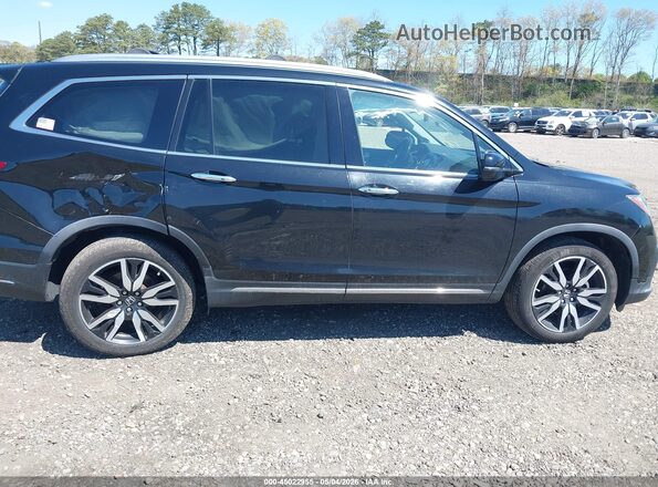 5FNYF6H98KB087917 2019 HONDA PILOT Черный Вид задней части салона