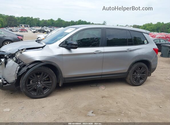 5FNYF7H21KB004031 2019 HONDA PASSPORT Gray Vista interior de 360 grados