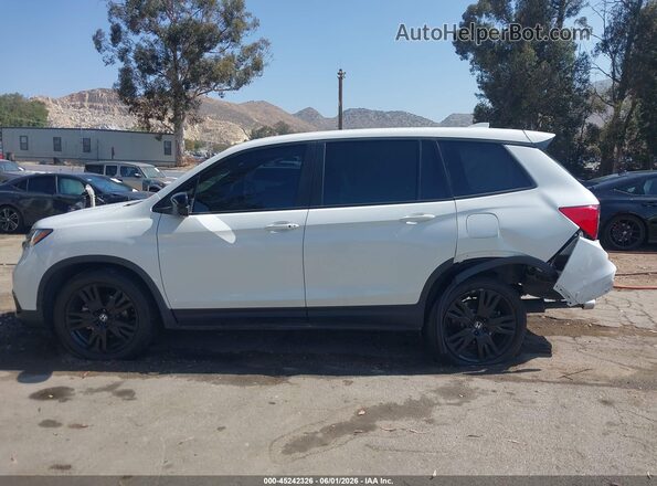 5FNYF7H22MB011802 2021 HONDA PASSPORT Белый Панорамный вид салона 360°