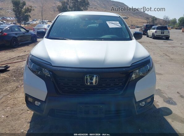 5FNYF7H22MB011802 2021 HONDA PASSPORT Белый Вид щитка приборов