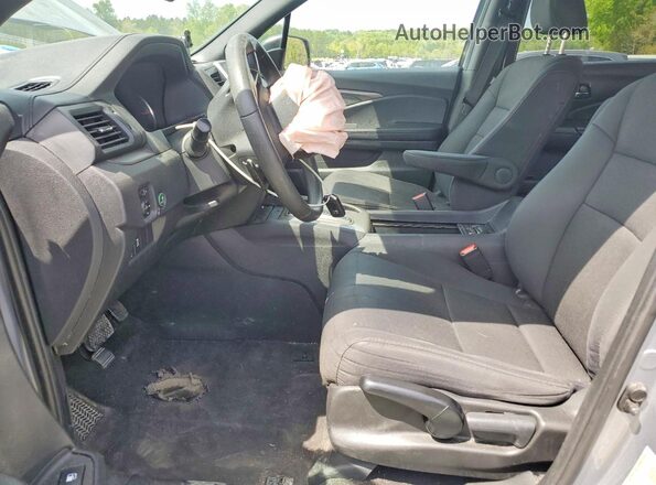 5FNYF7H26KB001139 2019 HONDA PASSPORT Silver Vista interior delantera