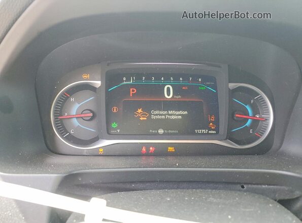 5FNYF7H26KB001139 2019 HONDA PASSPORT Silver Vista del cuadro de instrumentos