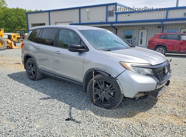 5FNYF7H26KB001139 2019 HONDA PASSPORT Silver Delantero derecho