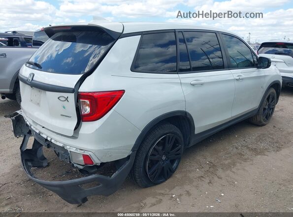 5FNYF7H27MB008524 2021 HONDA PASSPORT White Հետևի աջ