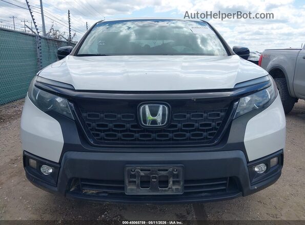 5FNYF7H27MB008524 2021 HONDA PASSPORT White Սարքավորումների վահանակի տեսք
