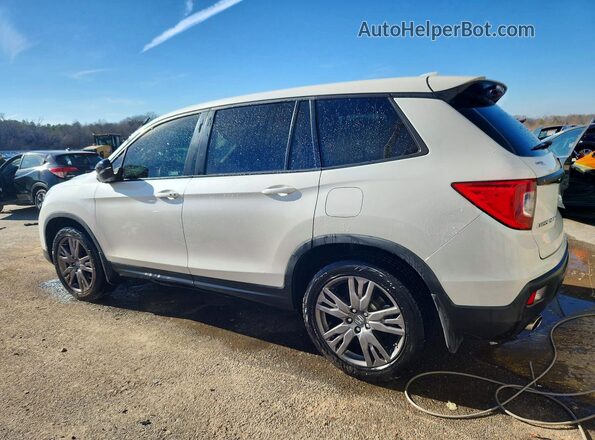 5FNYF7H50LB000404 2020 HONDA PASSPORT White Trasero izquierdo