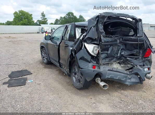 5FNYF7H52NB003372 2022 HONDA PASSPORT Black Задня ліва чверть