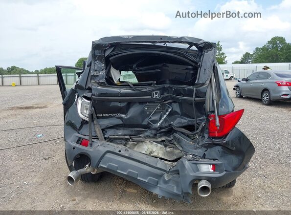 5FNYF7H52NB003372 2022 HONDA PASSPORT Black Вид спереду