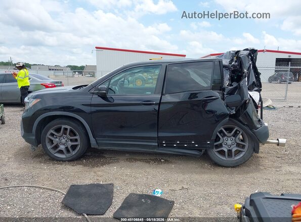 5FNYF7H52NB003372 2022 HONDA PASSPORT Black Панорамний вид салону 360°