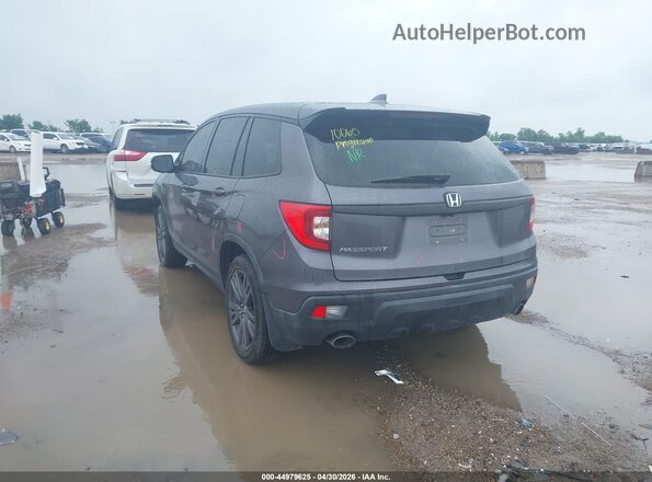 5FNYF7H54MB009477 2021 HONDA PASSPORT Gray უკანა მარცხენა