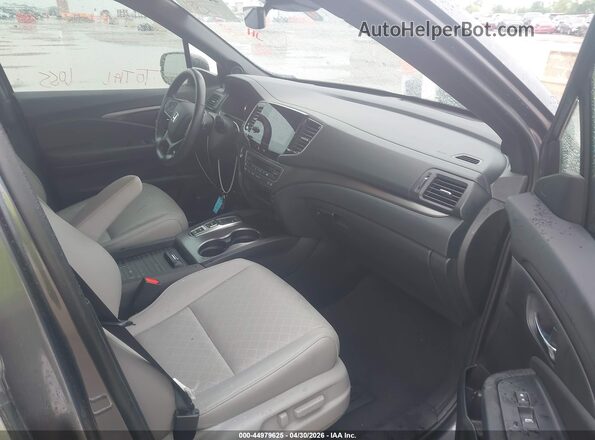 5FNYF7H54MB009477 2021 HONDA PASSPORT Gray წინა სალონის ხედი