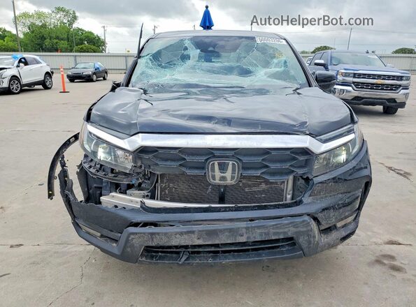 5FNYF7H54NB003387 2022 HONDA PASSPORT Black Вид спереду