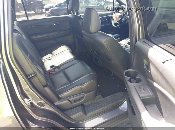 5FNYF7H56MB000649 2021 HONDA PASSPORT Gray VIN კოდის სტიკერის ხედი