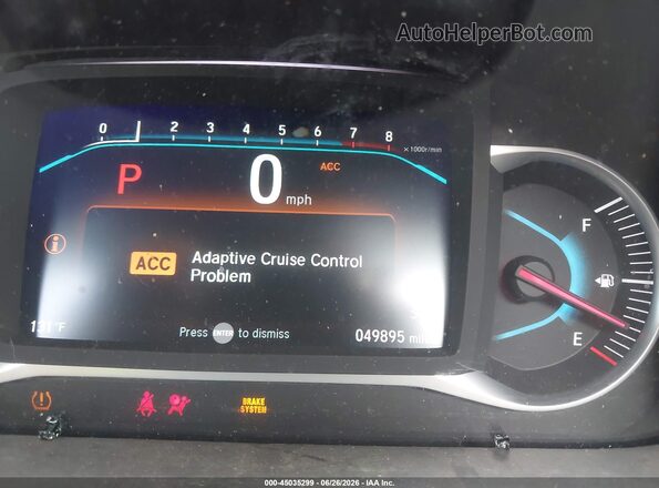 5FNYF7H59MB014139 2021 HONDA PASSPORT White უკანა სავარძლების ხედი
