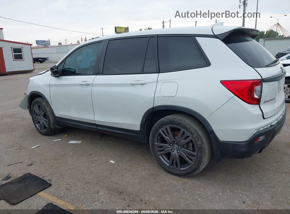 5FNYF7H59MB014139 2021 HONDA PASSPORT White სალონის 360-გრადუსიანი ხედი