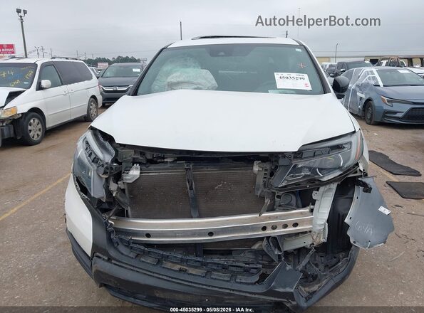 5FNYF7H59MB014139 2021 HONDA PASSPORT White ხელსაწყოთა პანელის ხედი
