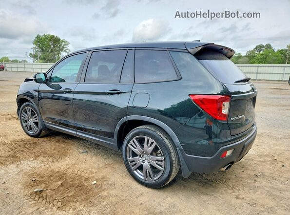 5FNYF7H5XKB009965 2019 HONDA PASSPORT Green 