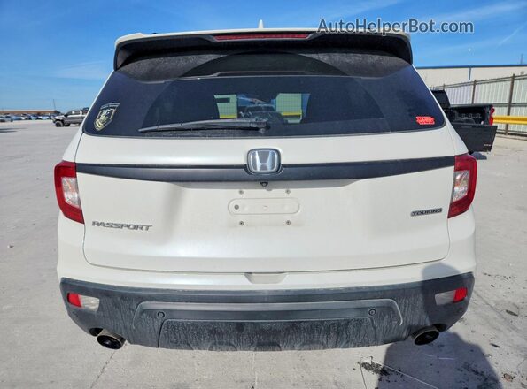 5FNYF7H90LB005136 2020 HONDA PASSPORT White უკანა ხედი