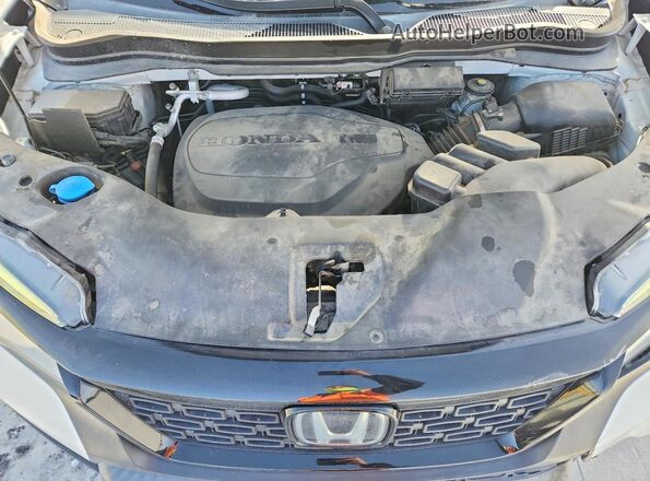 5FNYF7H90LB005136 2020 HONDA PASSPORT White ძრავის განყოფილების ხედი