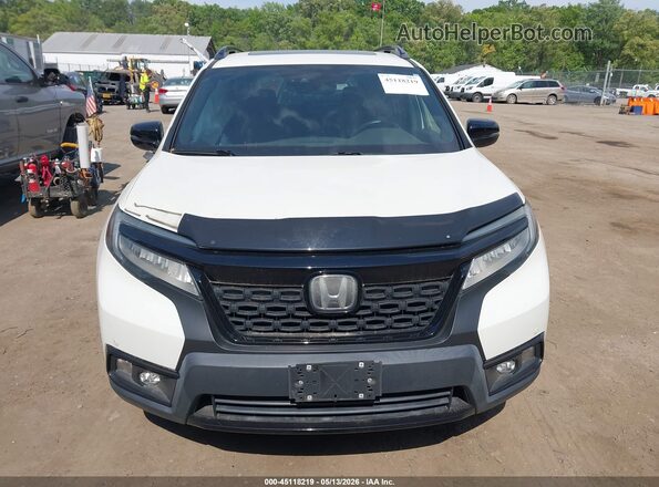 5FNYF8H05KB007891 2019 HONDA PASSPORT Белый Вид щитка приборов