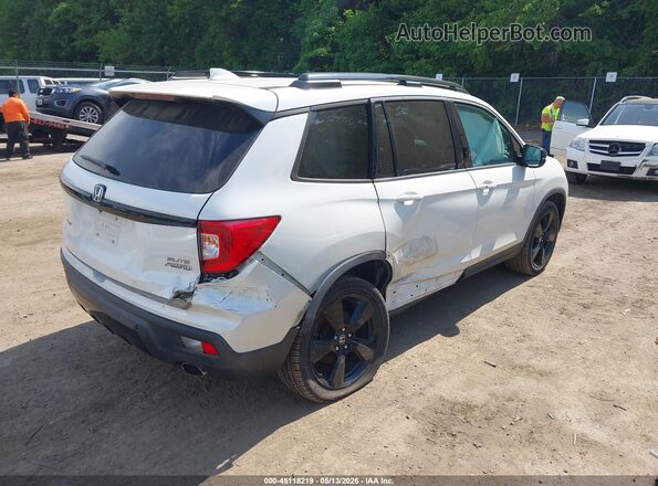 5FNYF8H05KB007891 2019 HONDA PASSPORT Белый Задняя правая четверть