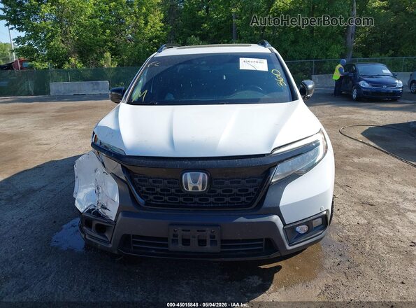 5FNYF8H06MB019633 2021 HONDA PASSPORT White Вид щитка приладів