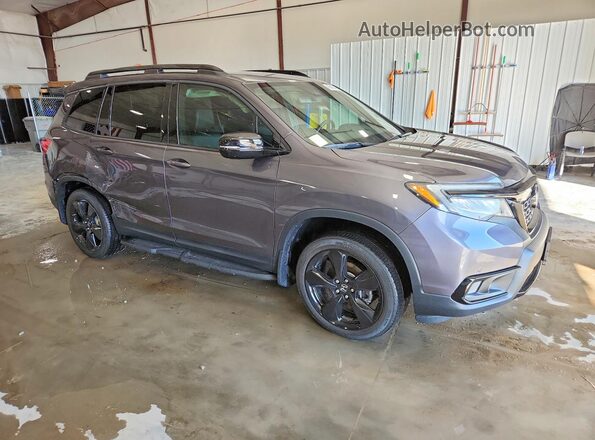 5FNYF8H0XKB004758 2019 HONDA PASSPORT Gray 