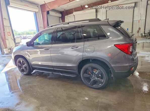 5FNYF8H0XKB004758 2019 HONDA PASSPORT Gray 