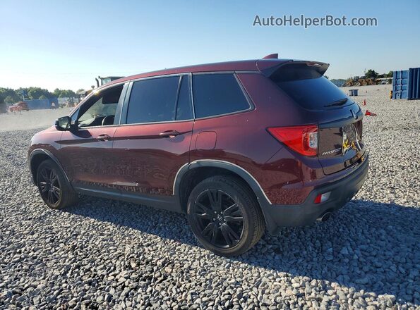 5FNYF8H24KB014168 2019 HONDA PASSPORT Burgundy 