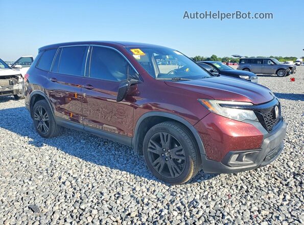 5FNYF8H24KB014168 2019 HONDA PASSPORT Burgundy 