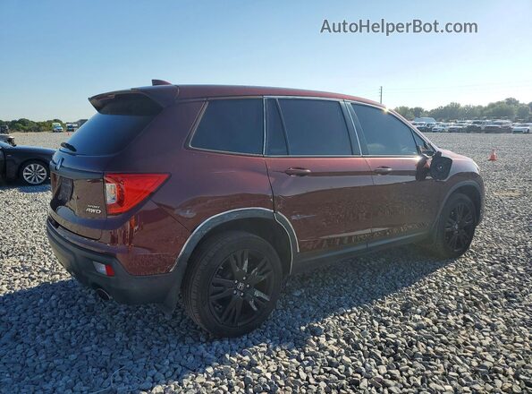 5FNYF8H24KB014168 2019 HONDA PASSPORT Burgundy 