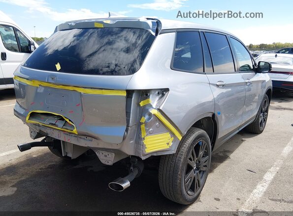 5FNYF8H27MB022364 2021 HONDA PASSPORT Silver Trasero derecho