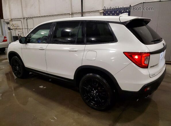 5FNYF8H2XKB023487 2019 HONDA PASSPORT Белый Задняя левая четверть