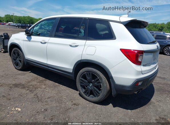 5FNYF8H2XMB034346 2021 HONDA PASSPORT White Rear left