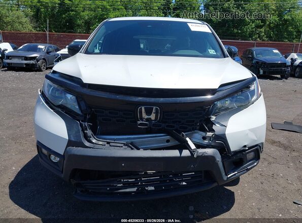 5FNYF8H2XMB034346 2021 HONDA PASSPORT White Instrument cluster view