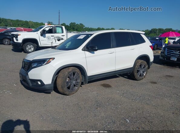 5FNYF8H50LB020478 2020 HONDA PASSPORT Белый Передняя левая четверть