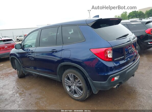 5FNYF8H51KB018978 2019 HONDA PASSPORT Blue 360 interior view