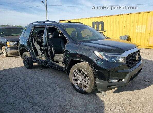 5FNYF8H52PB013909 2023 HONDA PASSPORT Black Przód prawy