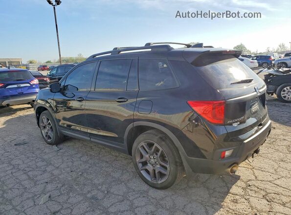 5FNYF8H52PB013909 2023 HONDA PASSPORT Black Tył lewy