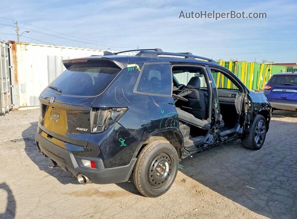 5FNYF8H52PB013909 2023 HONDA PASSPORT Black Tył prawy